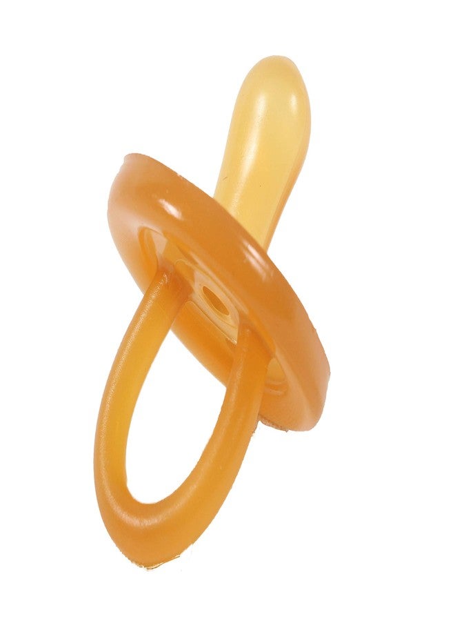 SWEETIE Rubber Pacifier Natural Rubber with Symmetrical Nipple Original Natural Rubber Pacifier (0-6 Month/Small) - Image 3